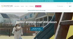 Desktop Screenshot of bigpictureclasses.com